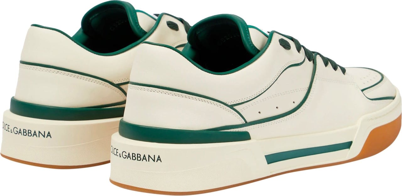 Dolce & Gabbana Dolce & Gabbana New Roma Leather Sneakers Wit