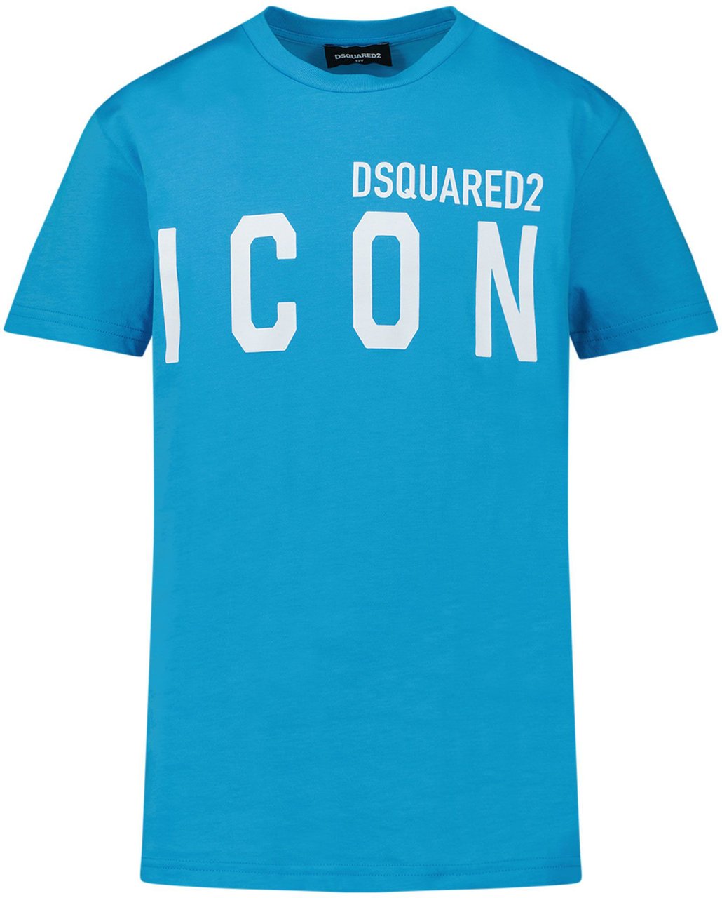 Dsquared2 Dsquared2 DQ1359 D00MV kinder t-shirt turquoise Blauw