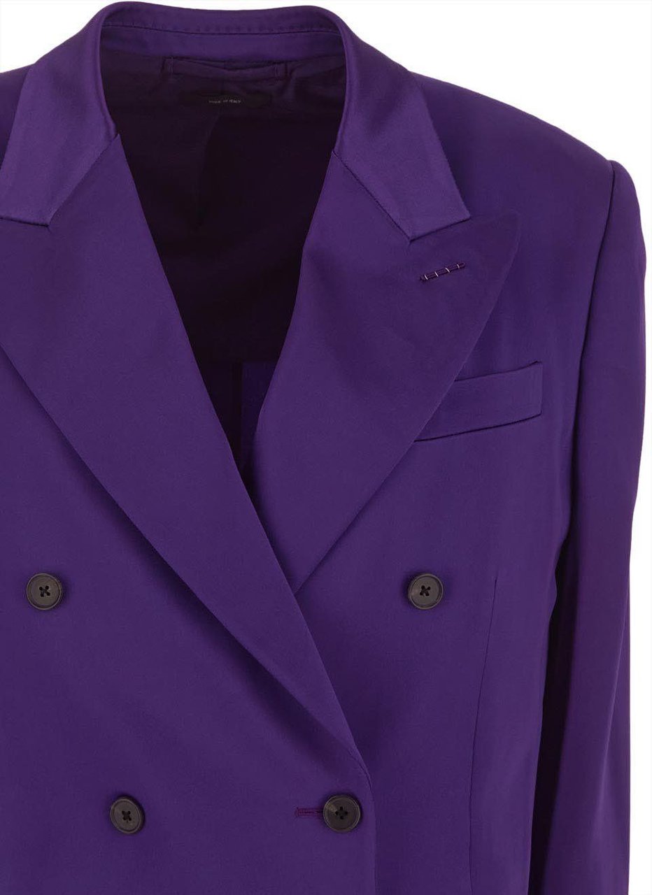Tom Ford Purple Blazer Paars