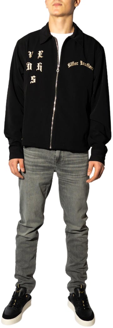 7 For All Mankind Slimmy Tapered Luxe Performance Eco Jeans Stone Grijs
