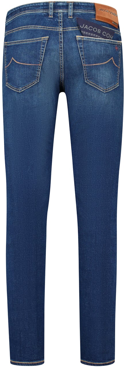 Jacob Cohen Trousers Denim 'nick' Blauw