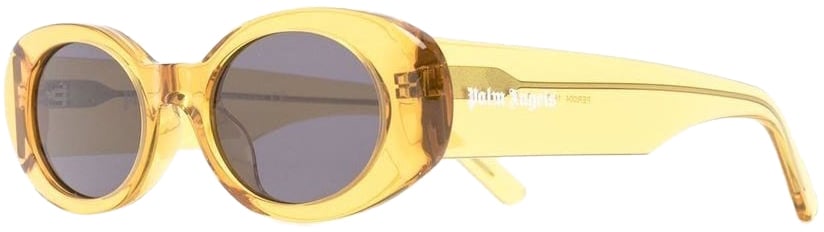 Palm Angels Spirit Oval Sunglasses Geel