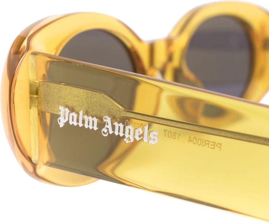 Palm Angels Spirit Oval Sunglasses Geel