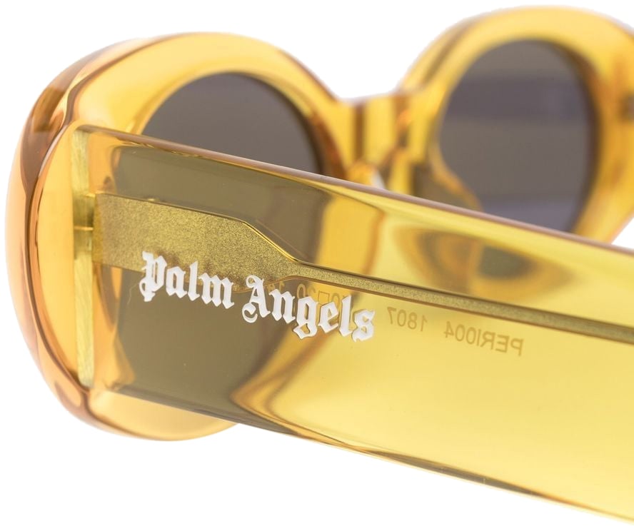 Palm Angels Spirit Oval Sunglasses Geel