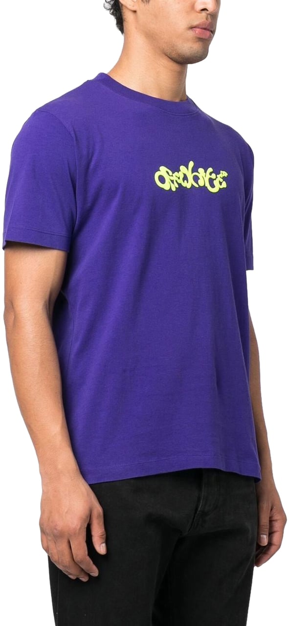 OFF-WHITE T-shirts and Polos Purple Paars