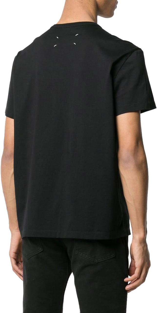 Maison Margiela T-shirts And Polos Black Zwart