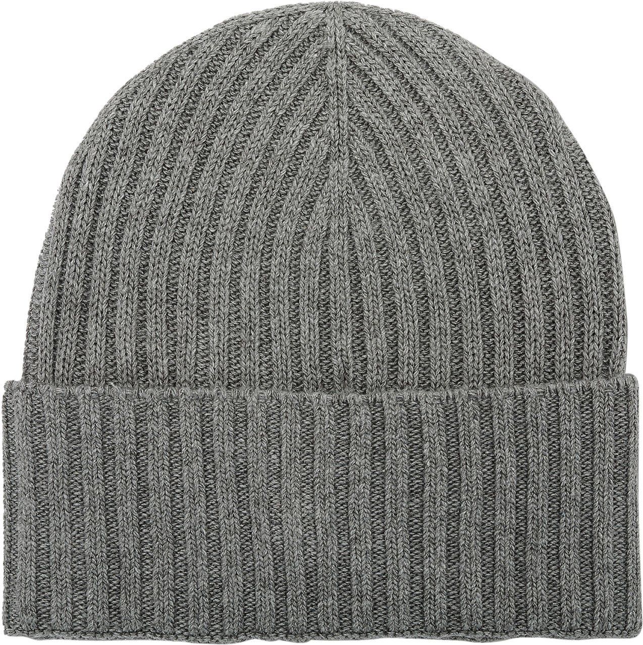 Peuterey Wool blend knitted hat Grijs