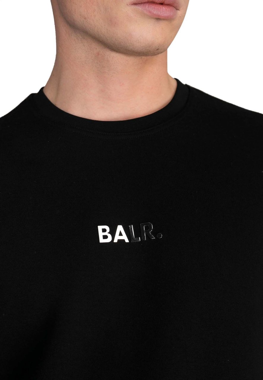 BALR Q-Series Straight T-Shirt Zwart Zwart