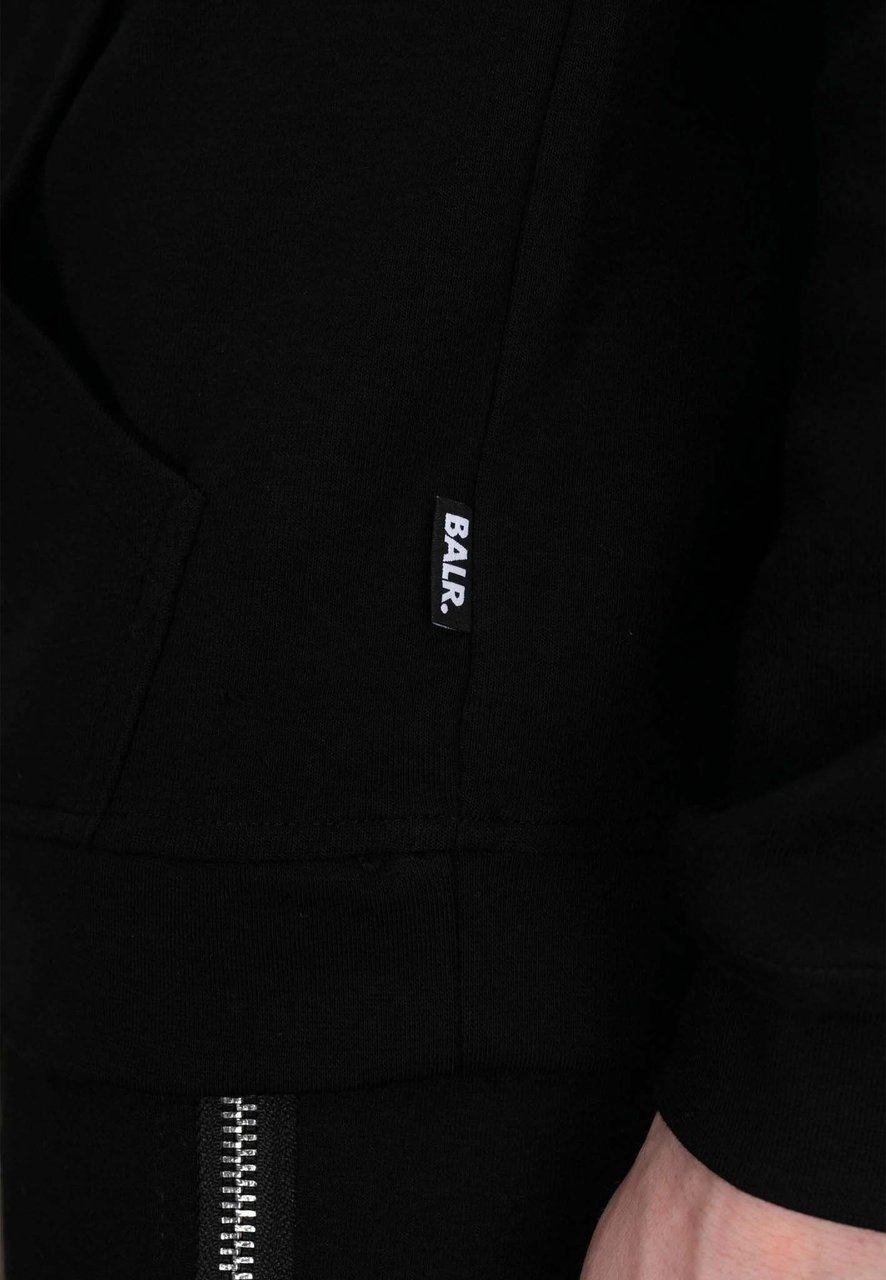BALR Q-Series Straight Zip Vest Zwart Zwart