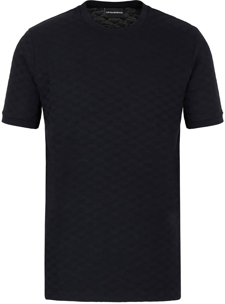 Emporio Armani T-Shirts And Polos Blue Blauw