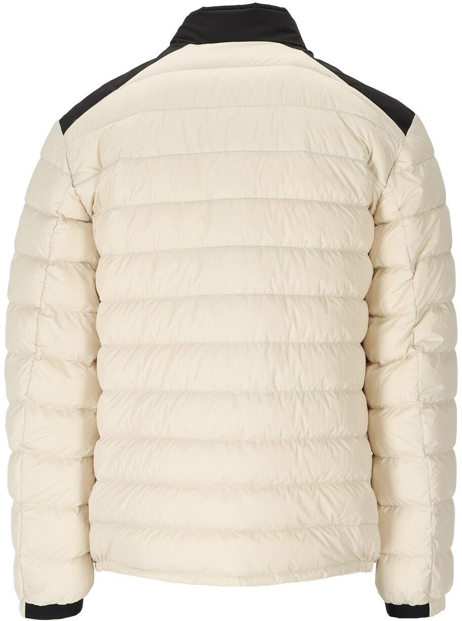 Woolrich Bering Tech Cream Down Jacket White Wit