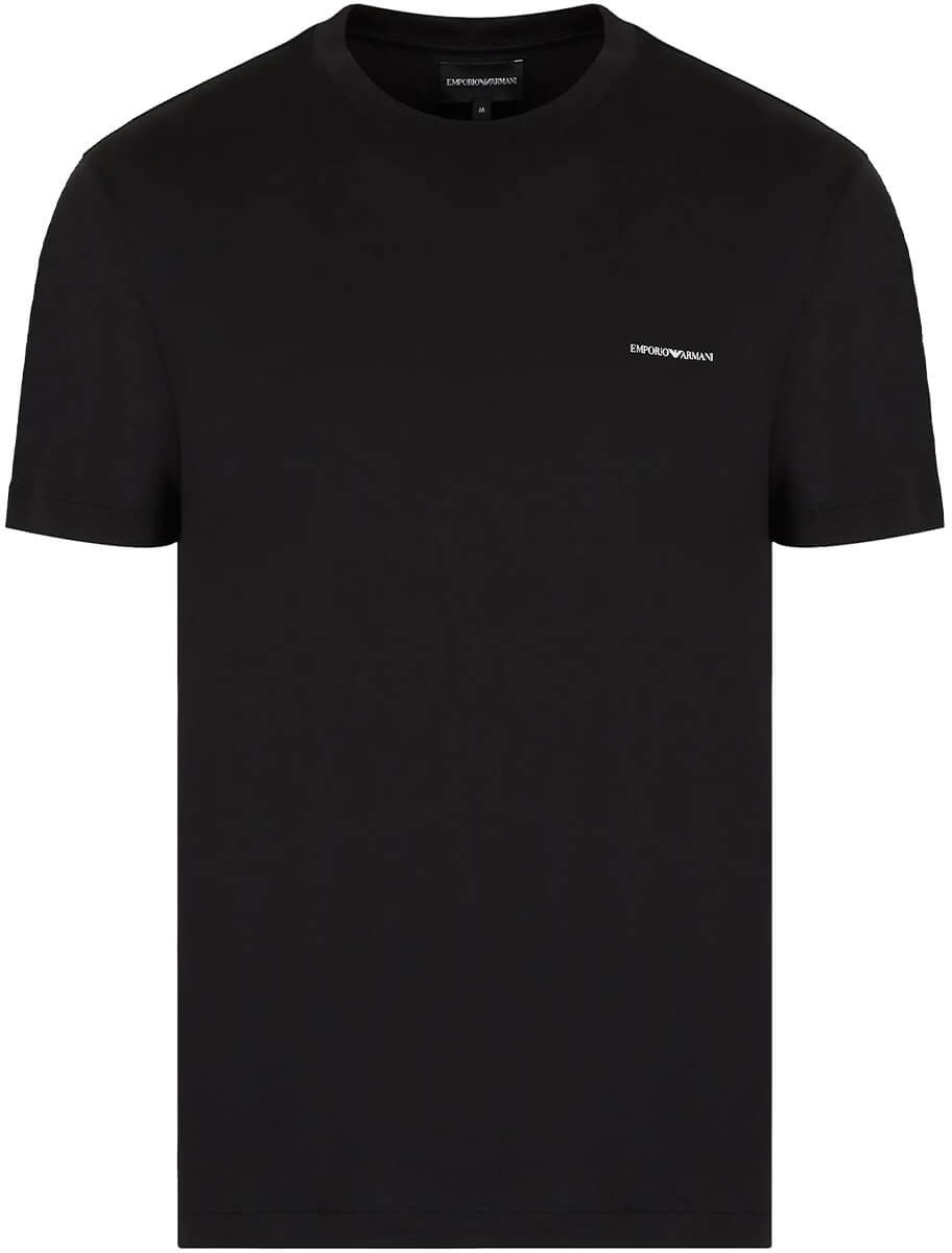 Emporio Armani T-Shirts And Polos Black Zwart