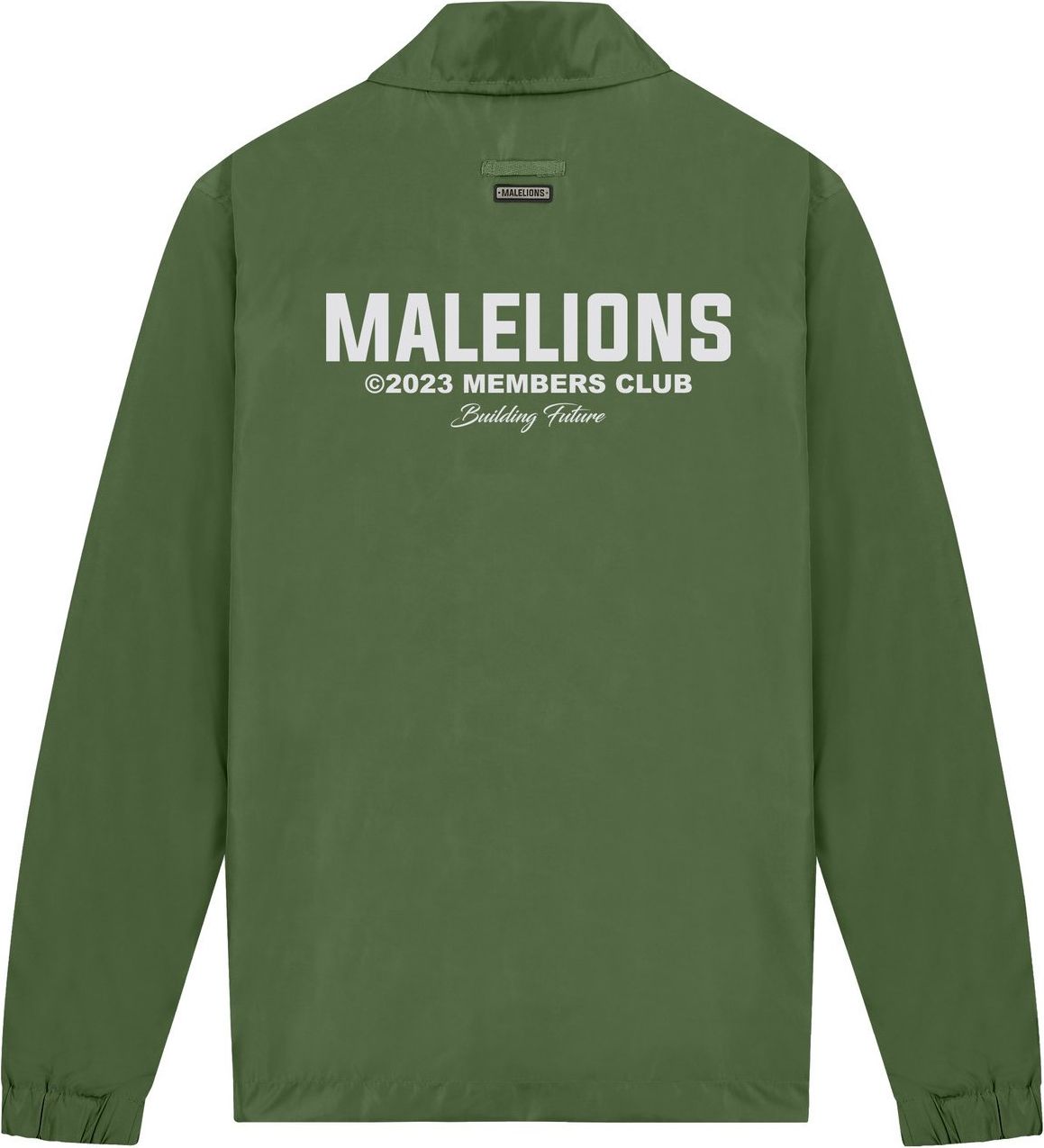 Malelions Men Members Club Coach Jacket -Army Groen