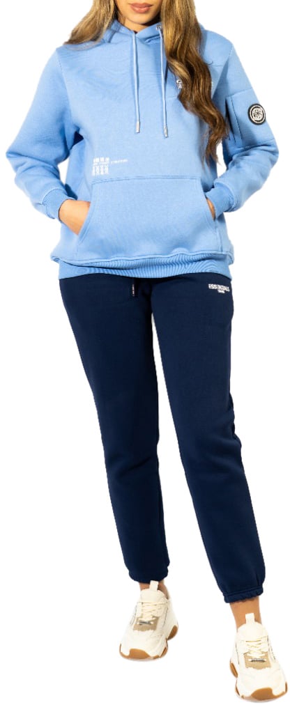 Cou7ure Essentials Cou7ure Essentials Hoodie Blauw