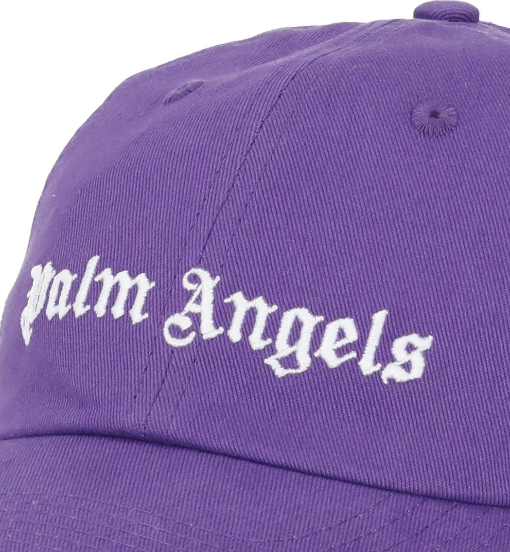 Palm Angels Hats Purple White Paars