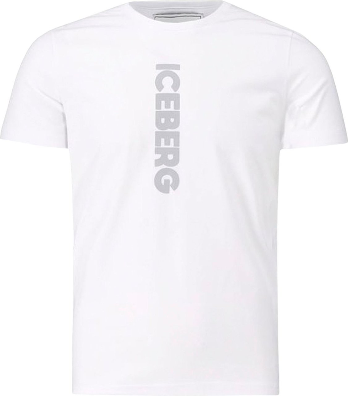 Iceberg Logo T-Shirt Wit Wit