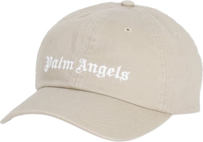 Palm Angels Hats Beige White Neutraal