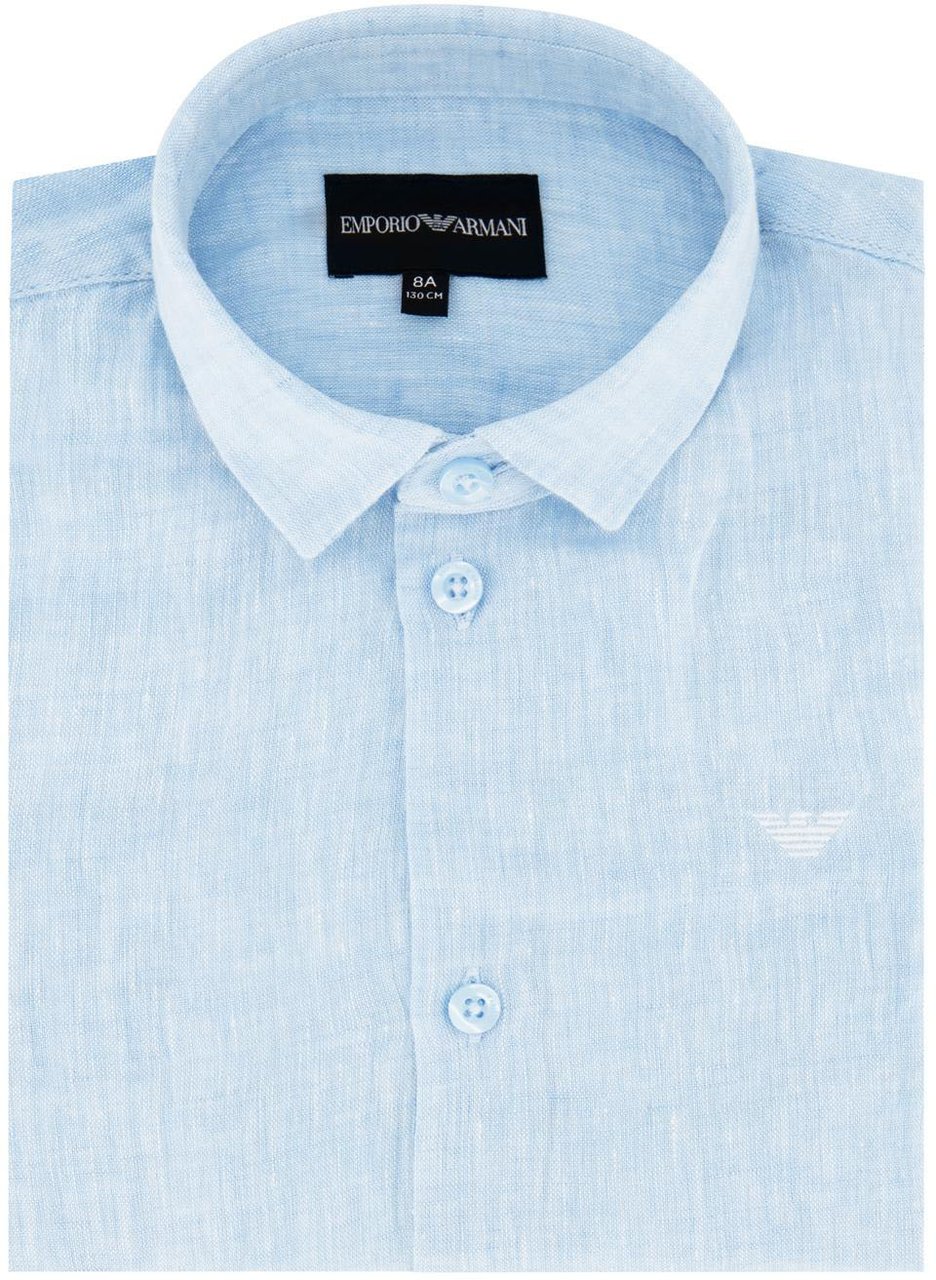 Emporio Armani Shirt Blauw