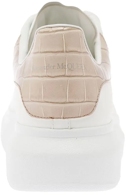 Alexander McQueen Oversize low-top sneakers Wit