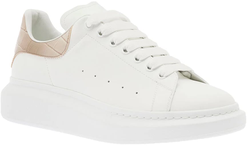 Alexander McQueen Oversize low-top sneakers Wit