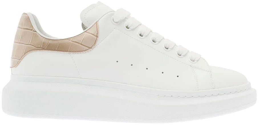 Alexander McQueen Oversize low-top sneakers Wit