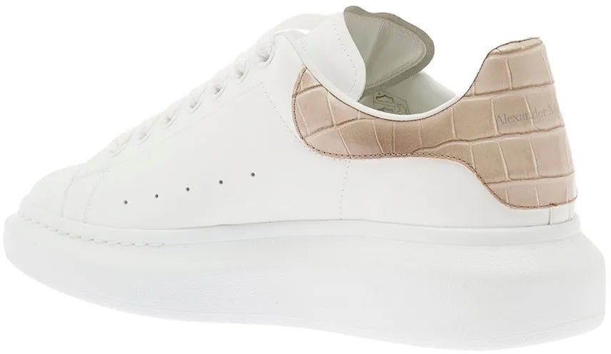 Alexander McQueen Oversize low-top sneakers Wit