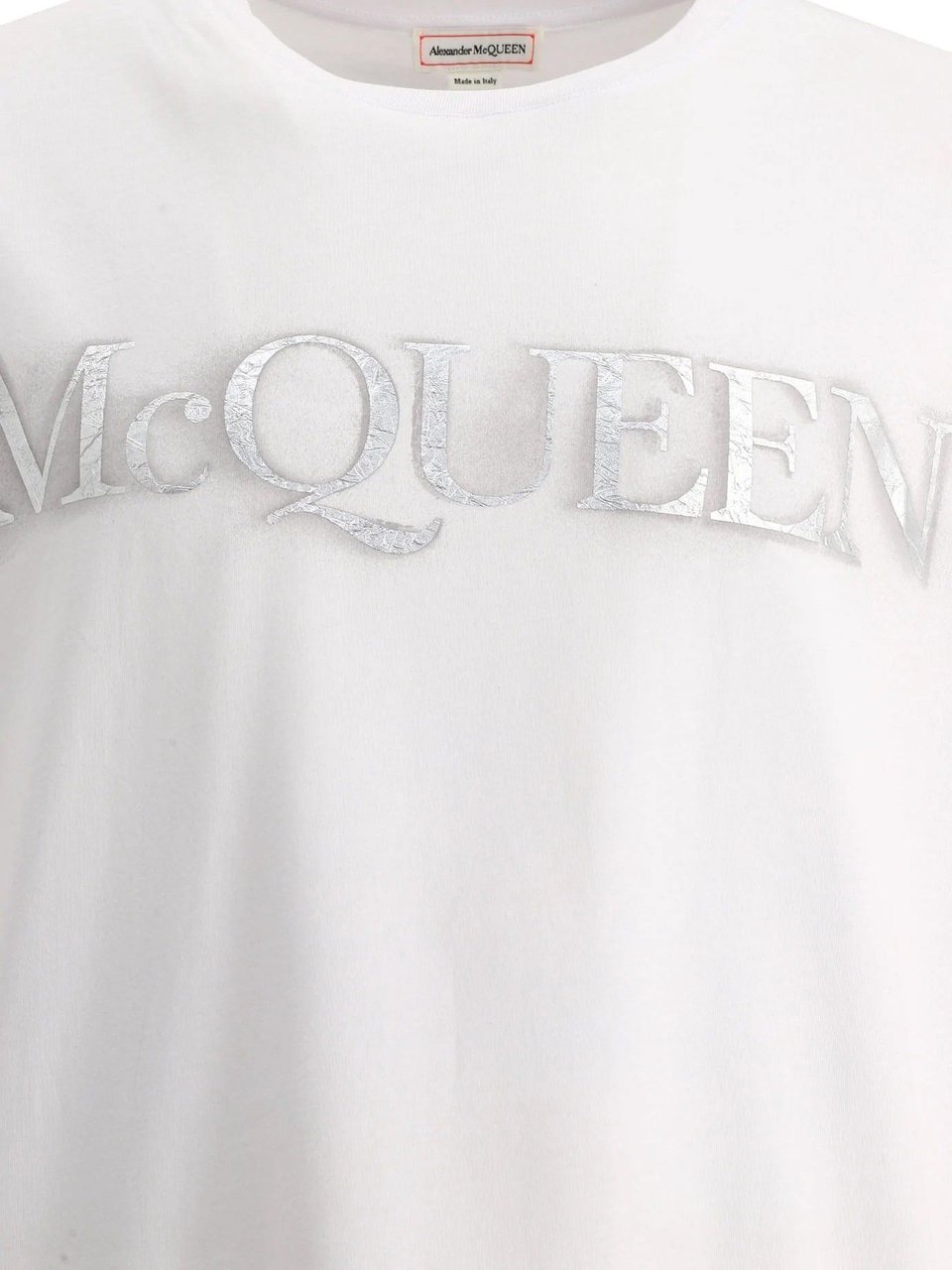 Alexander McQueen logo-print T-shirt Wit