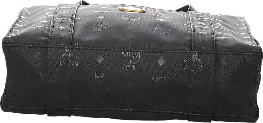 MCM Visetos Nylon Tote Bag Zwart