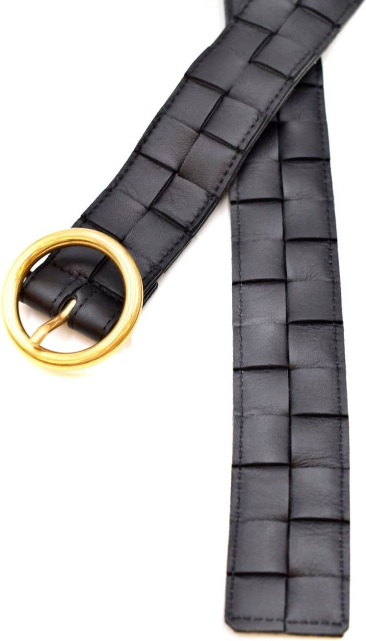 Bottega Veneta Belt Black Zwart