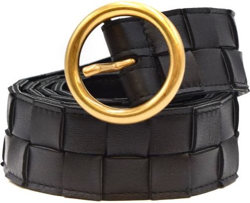 Bottega Veneta Belt Black Zwart