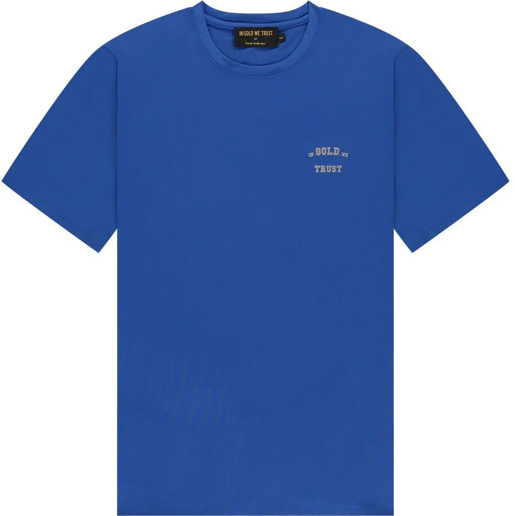 paneel Symfonie straal In Gold We Trust Sport T-shirt Blue | S/S'23 SALE €34,95 (-50%)