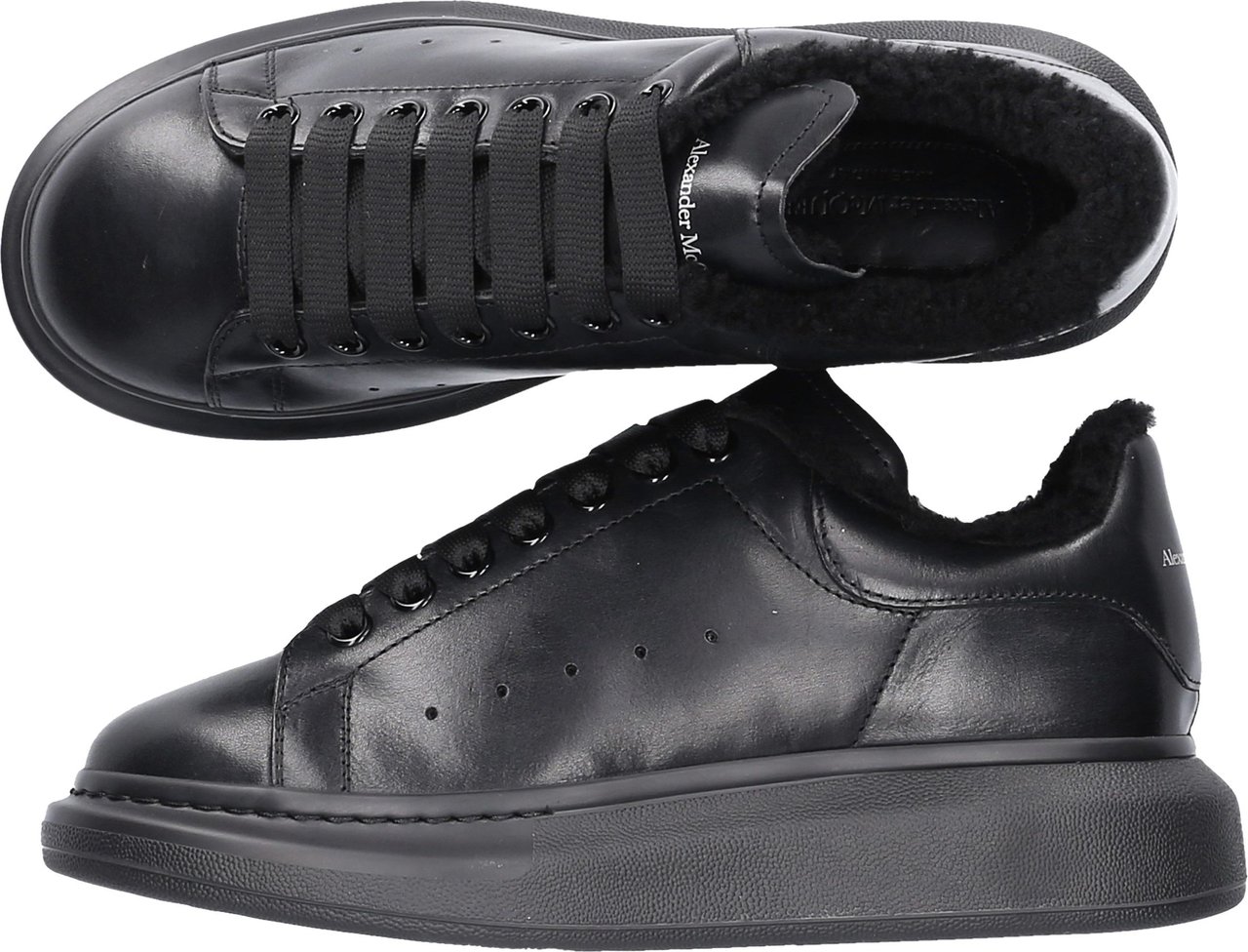 Alexander McQueen Men Sneakers Black LARRY - Scotty Fell Zwart