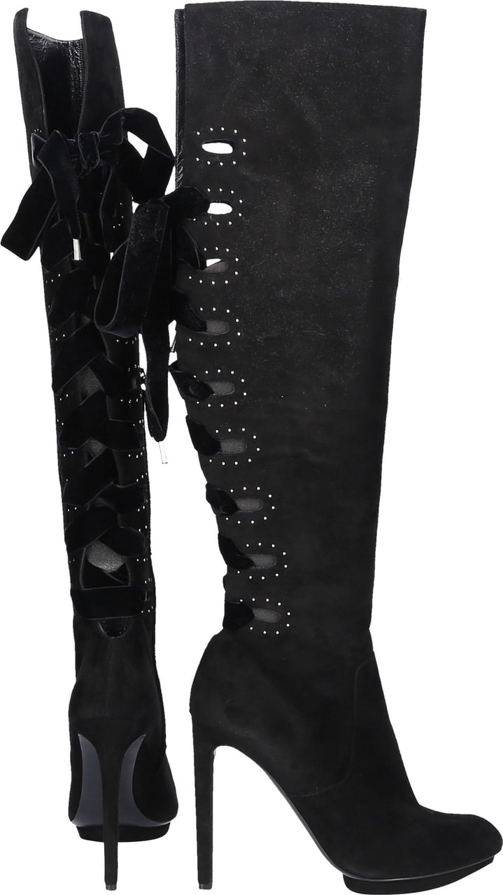 Alexander McQueen Women Boots - Whips Zwart