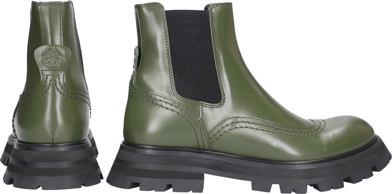 Alexander McQueen Women Ankle Boots Green WHZ - Dion Groen