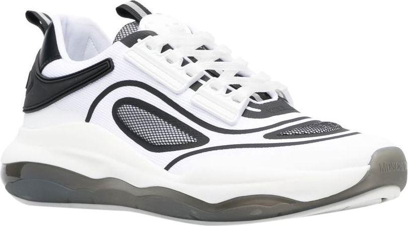 Moschino Sneakers White White Wit