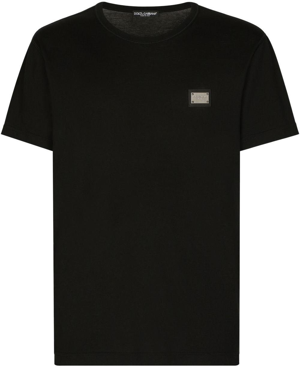 Dolce & Gabbana T-shirts And Polos Black Zwart