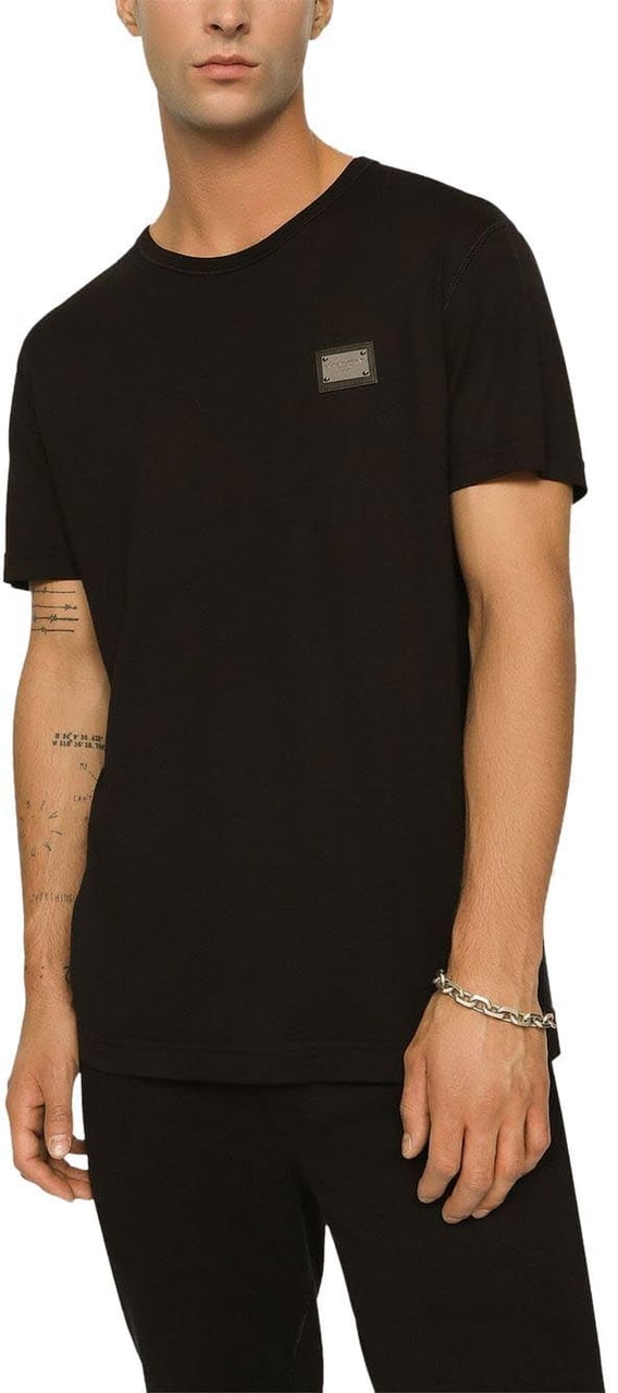 Dolce & Gabbana T-shirts And Polos Black Zwart