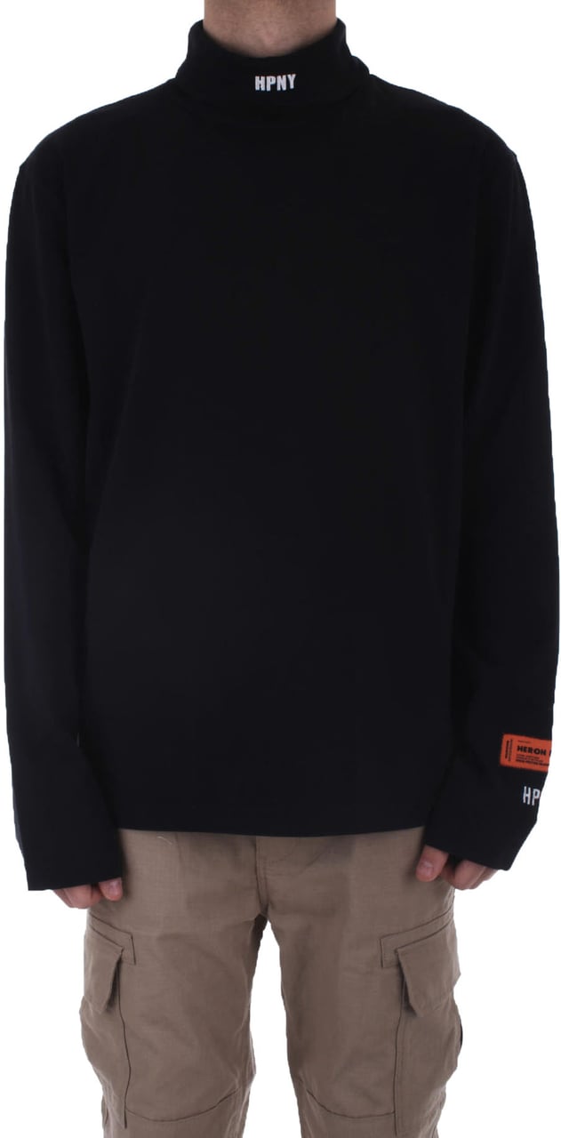 Heron Preston Heren Hpny Emb Rollneck Zwart