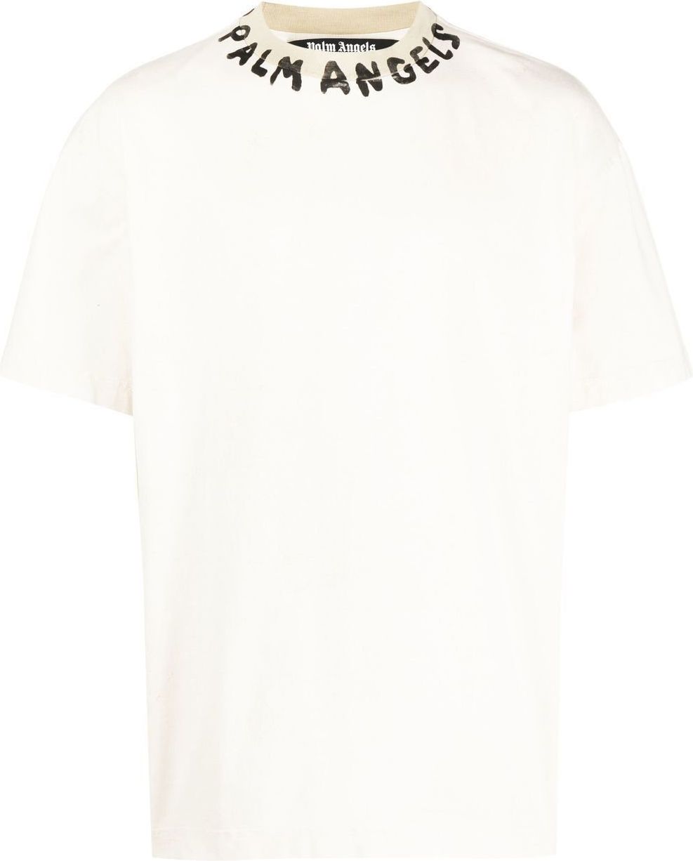 Palm Angels T-shirts and Polos White White Wit
