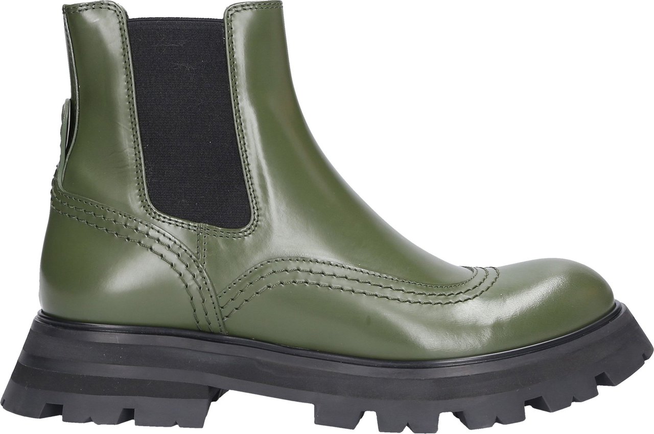 Alexander McQueen Women Ankle Boots Green WHZ - Dion Groen