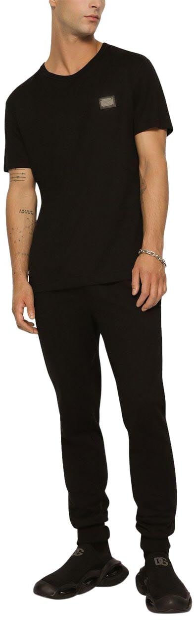 Dolce & Gabbana T-shirts And Polos Black Zwart