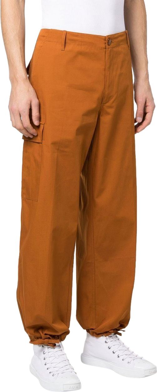 Kenzo Trousers Orange Oranje