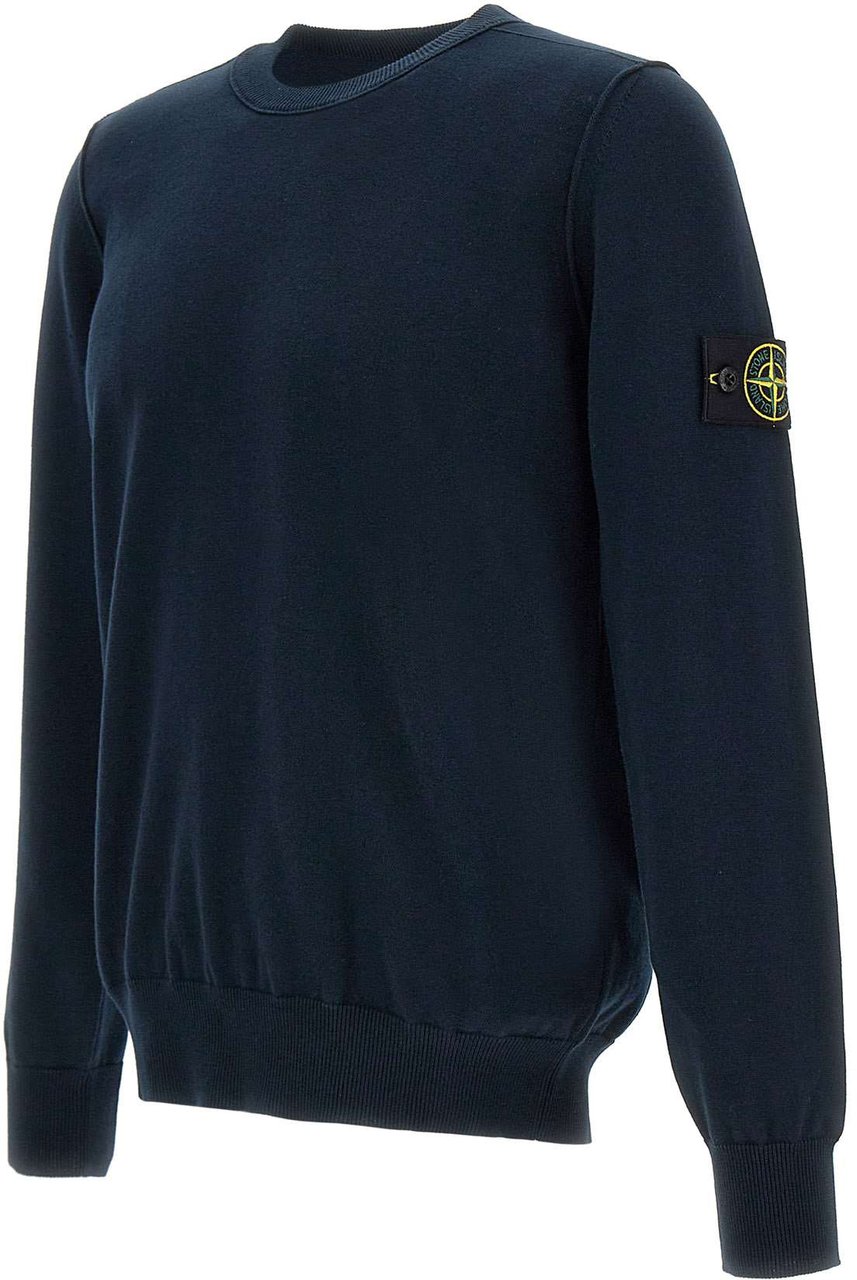 Stone Island Sweaters Blue Blauw