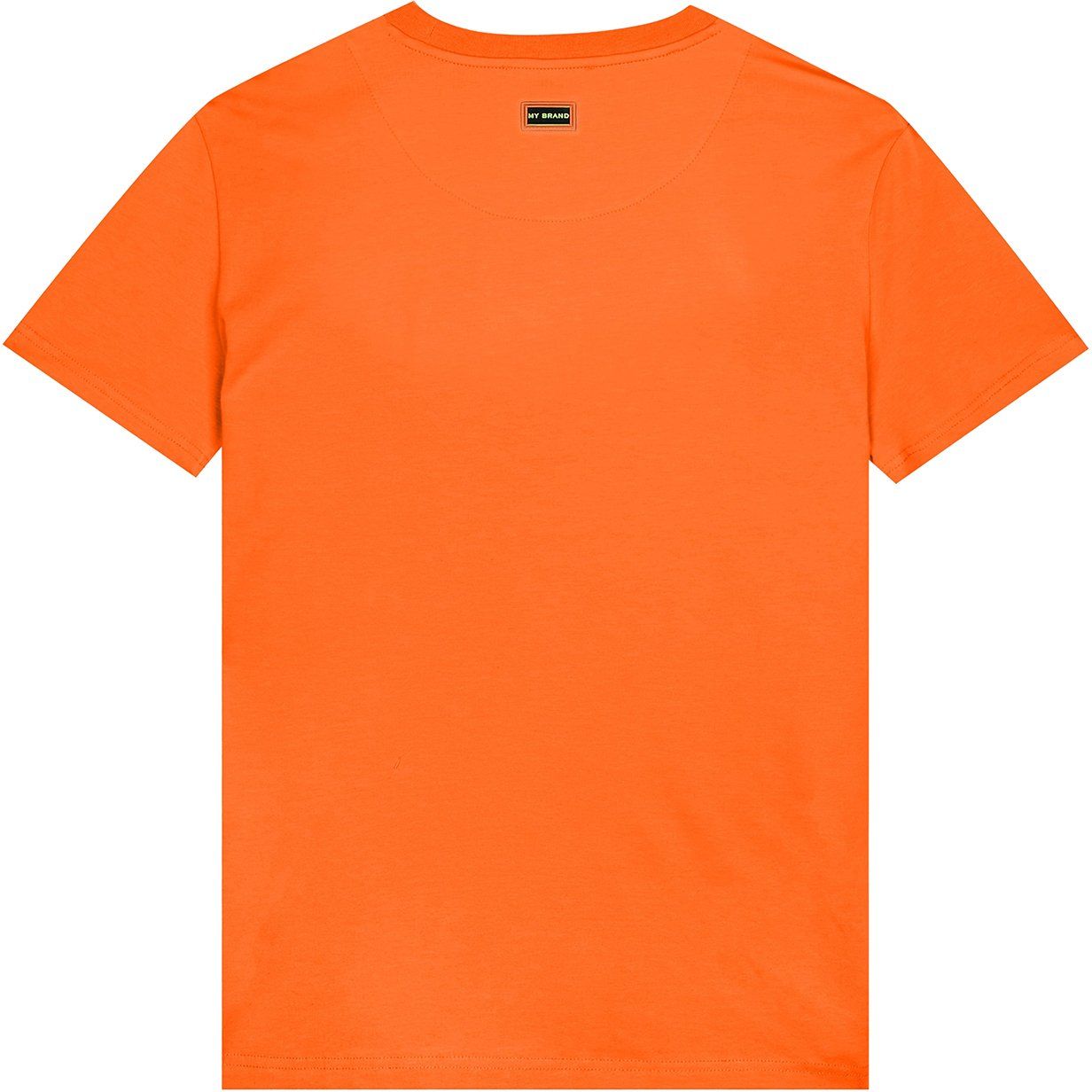 My Brand Mb double branding t shirt Oranje