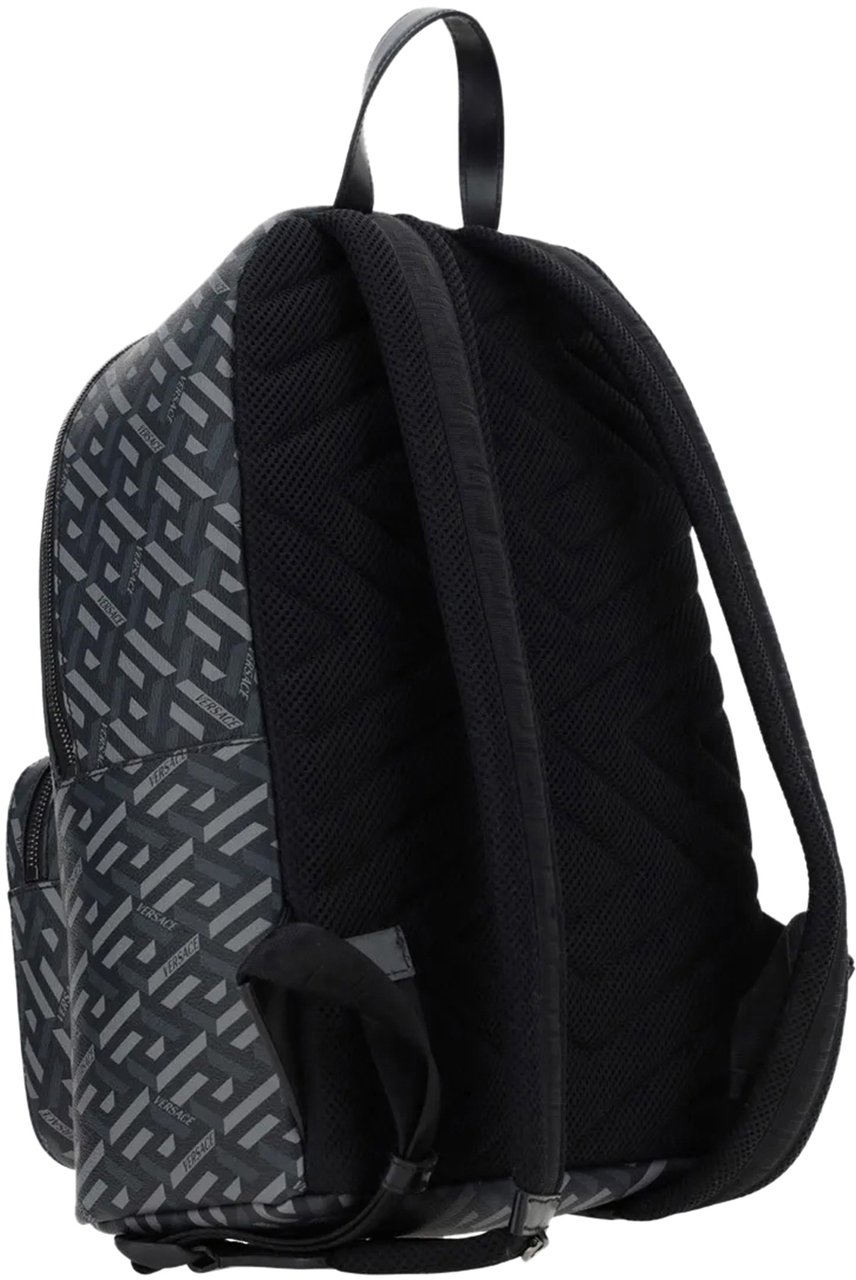 Versace monogram-print backpack Divers