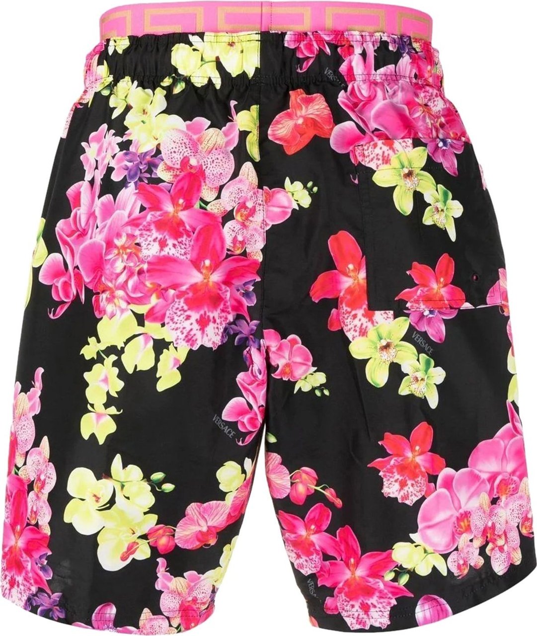 Versace floral-print swim shorts Divers