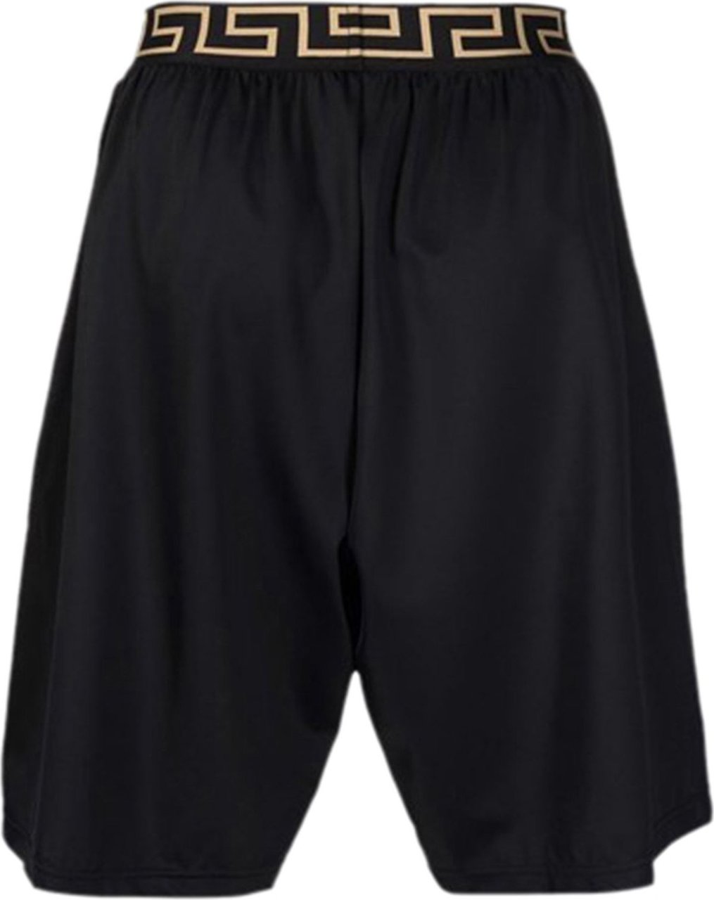Versace La Greca-print swim shorts Zwart
