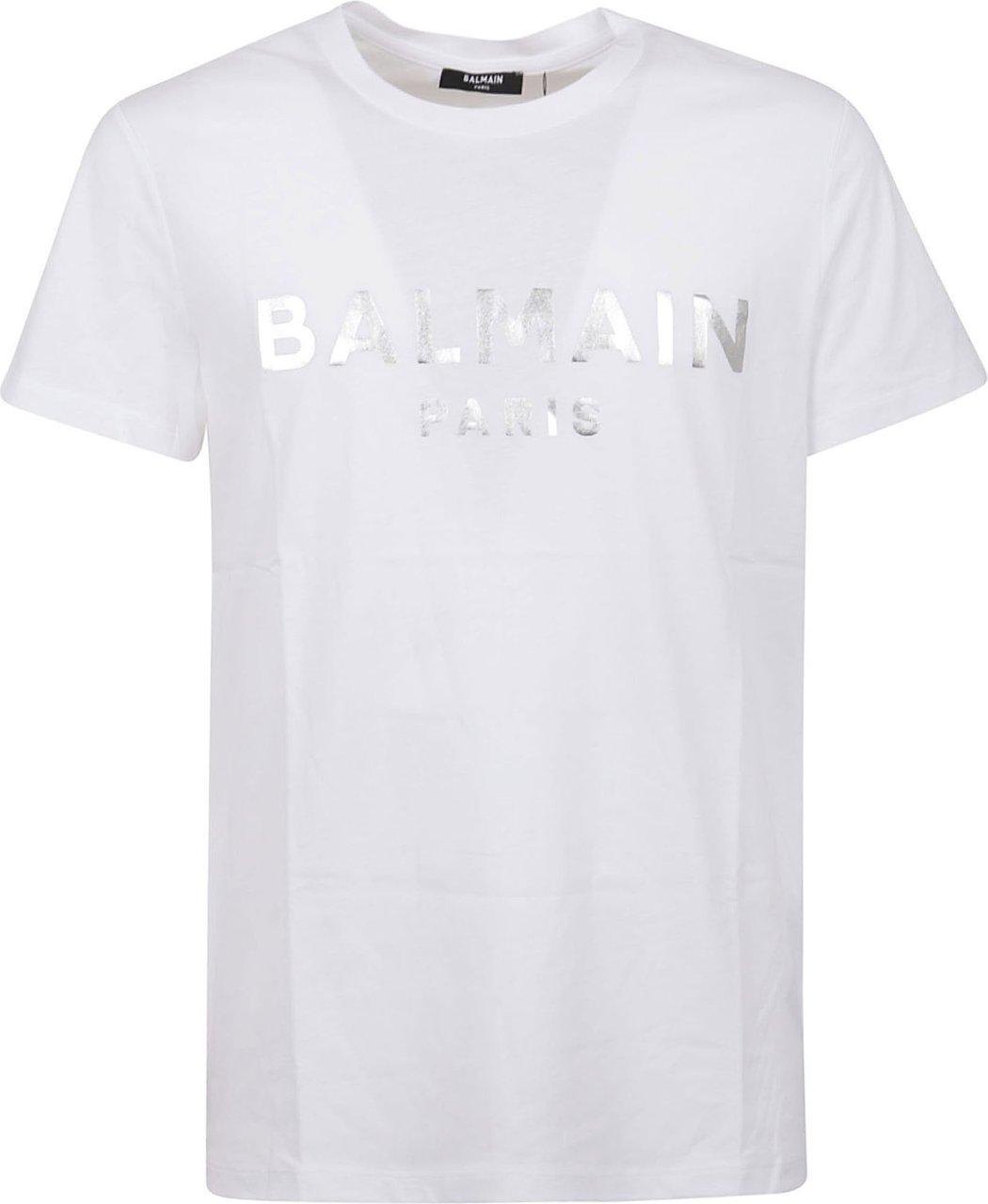 Balmain balmain foil tshirt classic fit Wit