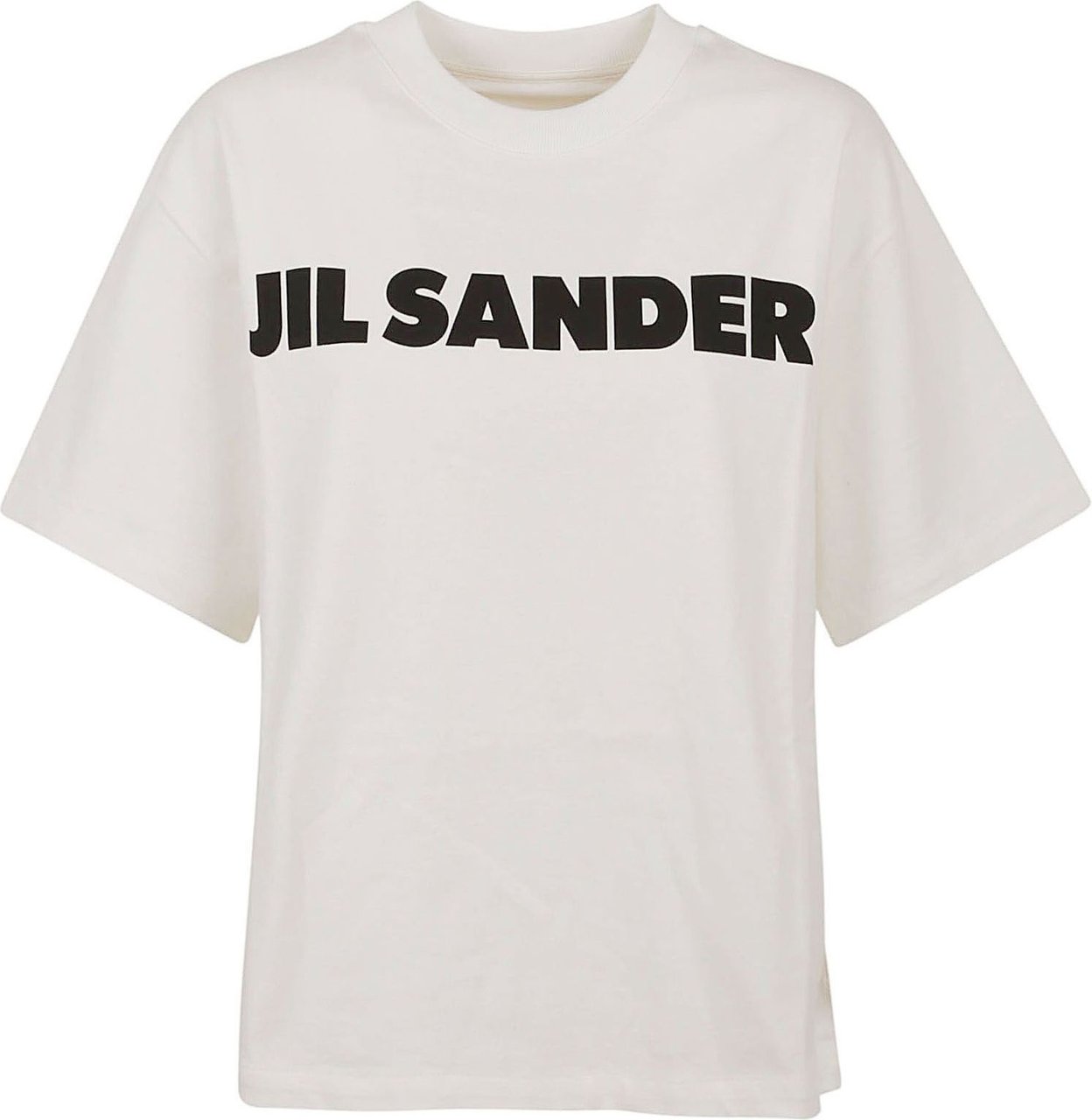 Jil Sander crew neck short sleeve boxy Wit
