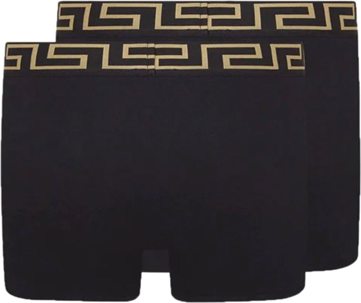 Versace Greca-waistband boxers Zwart